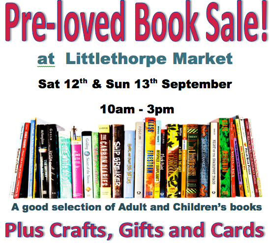 Littlethorpe Market- Book&nbsp;Sale
